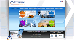 Desktop Screenshot of evolutec-ingenierie.com